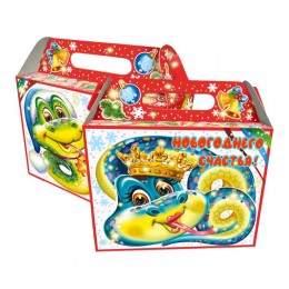 Подарок для детей с конфетами Замок малый Дом дракона