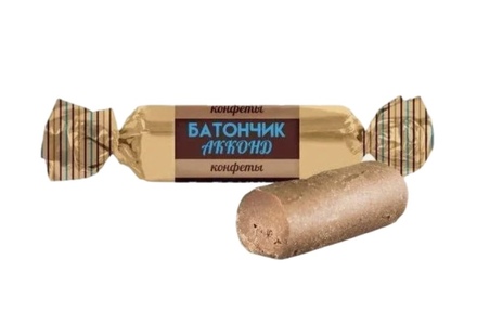 Батончик АККОНД 14 г Пралине со вкусом арахиса