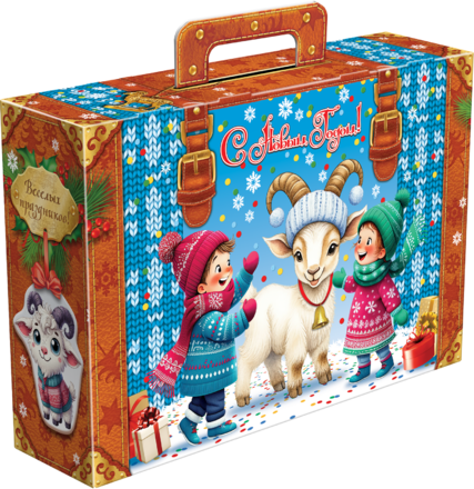 Чемодан с символами