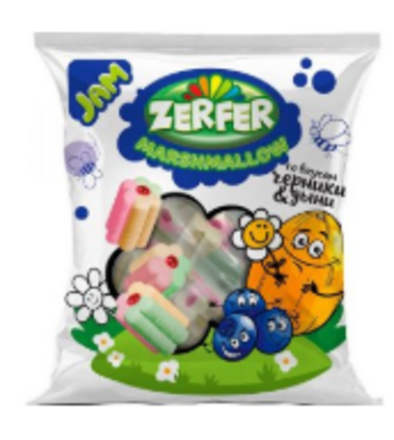 Маршмеллоу Zerfer Jam черника, дыня 90 г