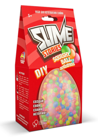 Набор для опытов и экспериментов &laquo;Slime Stories. Squishy ball&raquo;