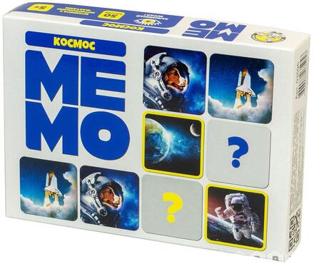 Игра настольная МЕМО "Космос" (50 карточек)