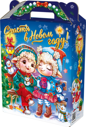 Коробка Подарок "Сладкая парочка"