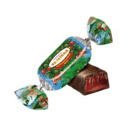 Желейные со вкусом барбариса 14 г Мягкие желейные конфеты со вкусом барбариса, в шоколадной глазури